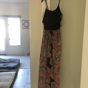 Sweet Storm Colorful Maxi Dress